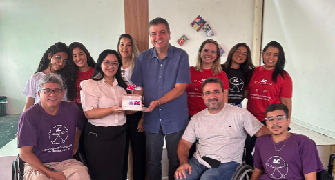 Equipe médica especializada em reabilitação e inclusão social